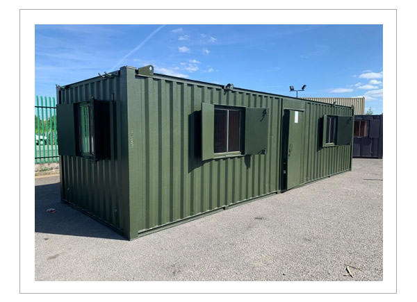 32ft by 10ft anti vandal office container