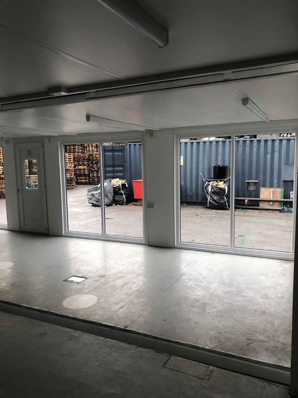 32FT X 30FT Anti Vandal Modular Units Office/Toilets - White